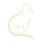 Logo Cat’s Crea Web blanc cassé simple